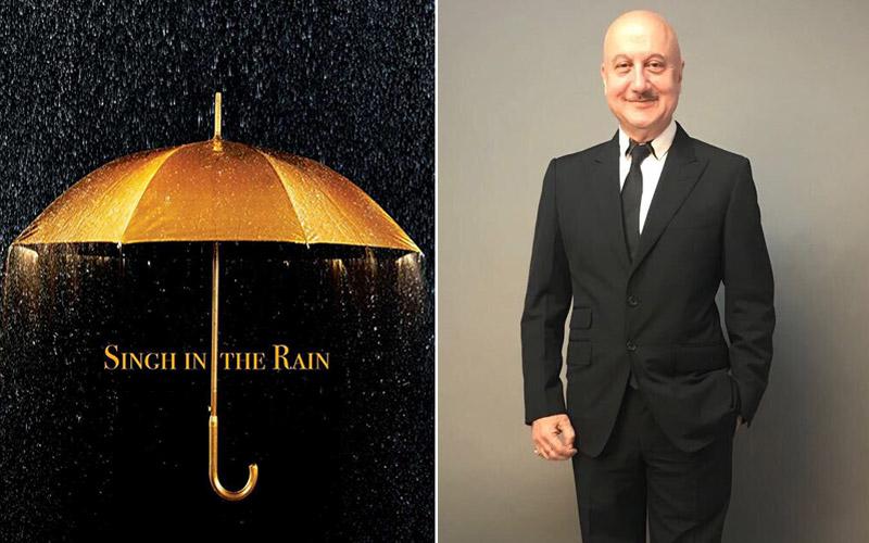 People&rsquo;s favorite Anupam Kher starts shooting for his 512th film &lsquo;Singh In The Rain&rsquo;!